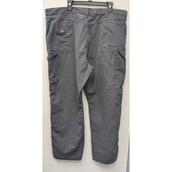 Wrangler Men's Jeans Pants Gray Workwear Work Carpenter Utility Sz 42x30 - Picture 12 of 12